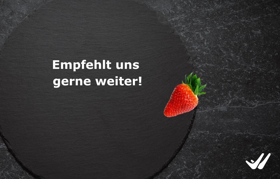 Empfehlt uns gerne weiter! doppeltspitze onlinemarketing